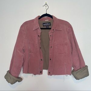 Woolrich Cropped Corduroy Jacket, gently worn